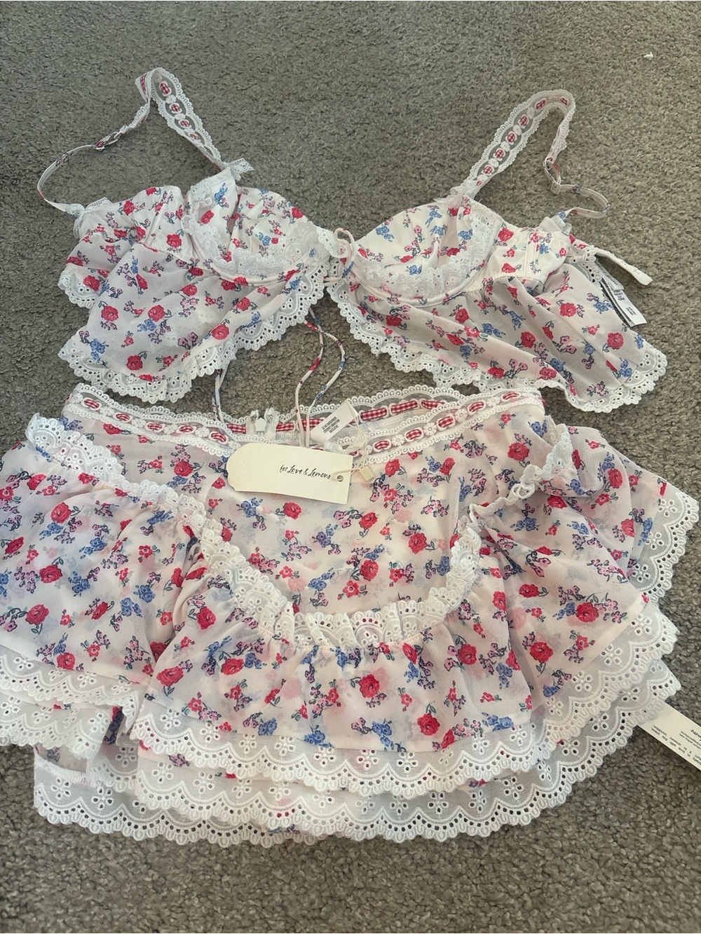 2 pice For Love and Lemons set